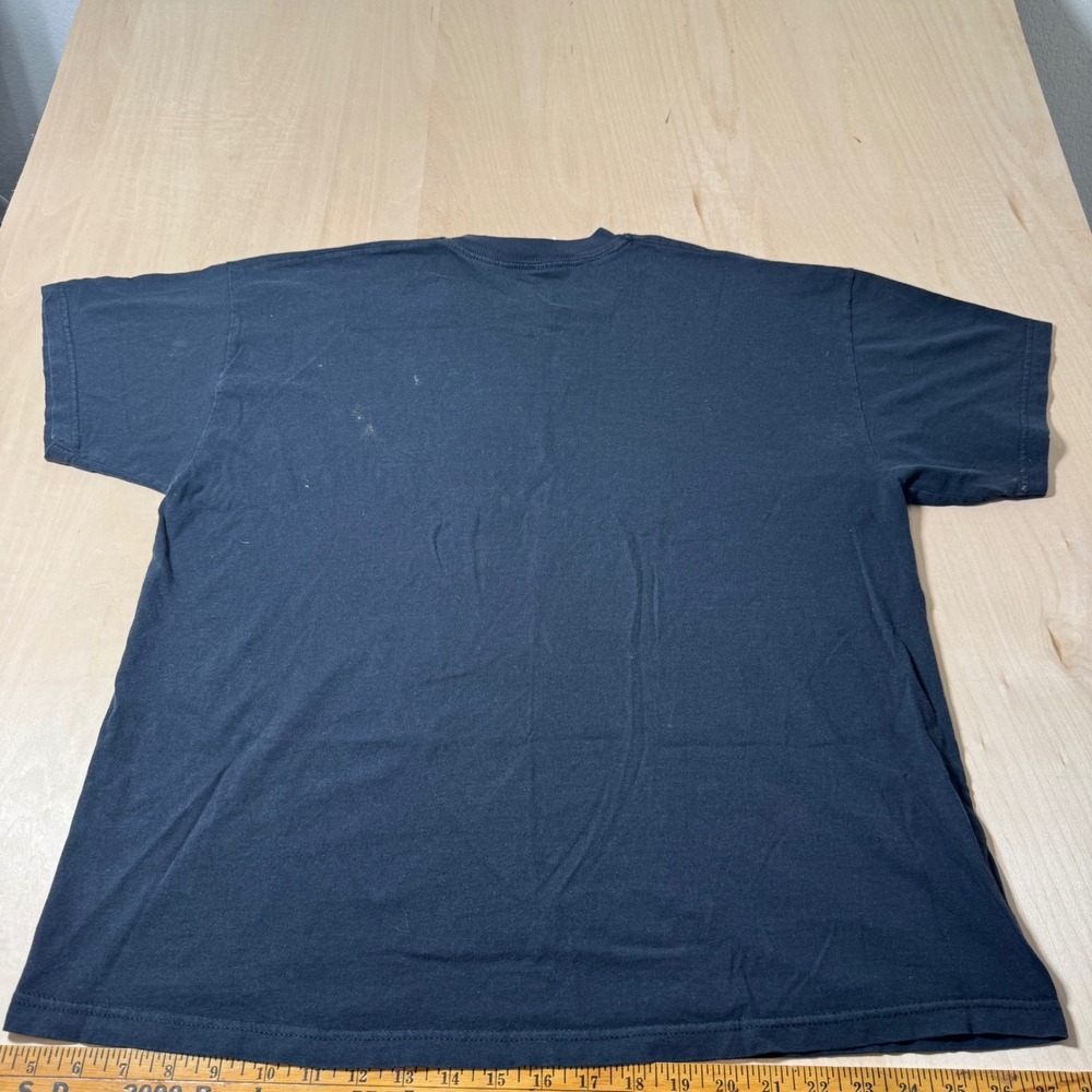 Vintage DAI? Apple‎ Graphic T Shirt Black Short Sleeve Menswear - Picture 6 of 7
